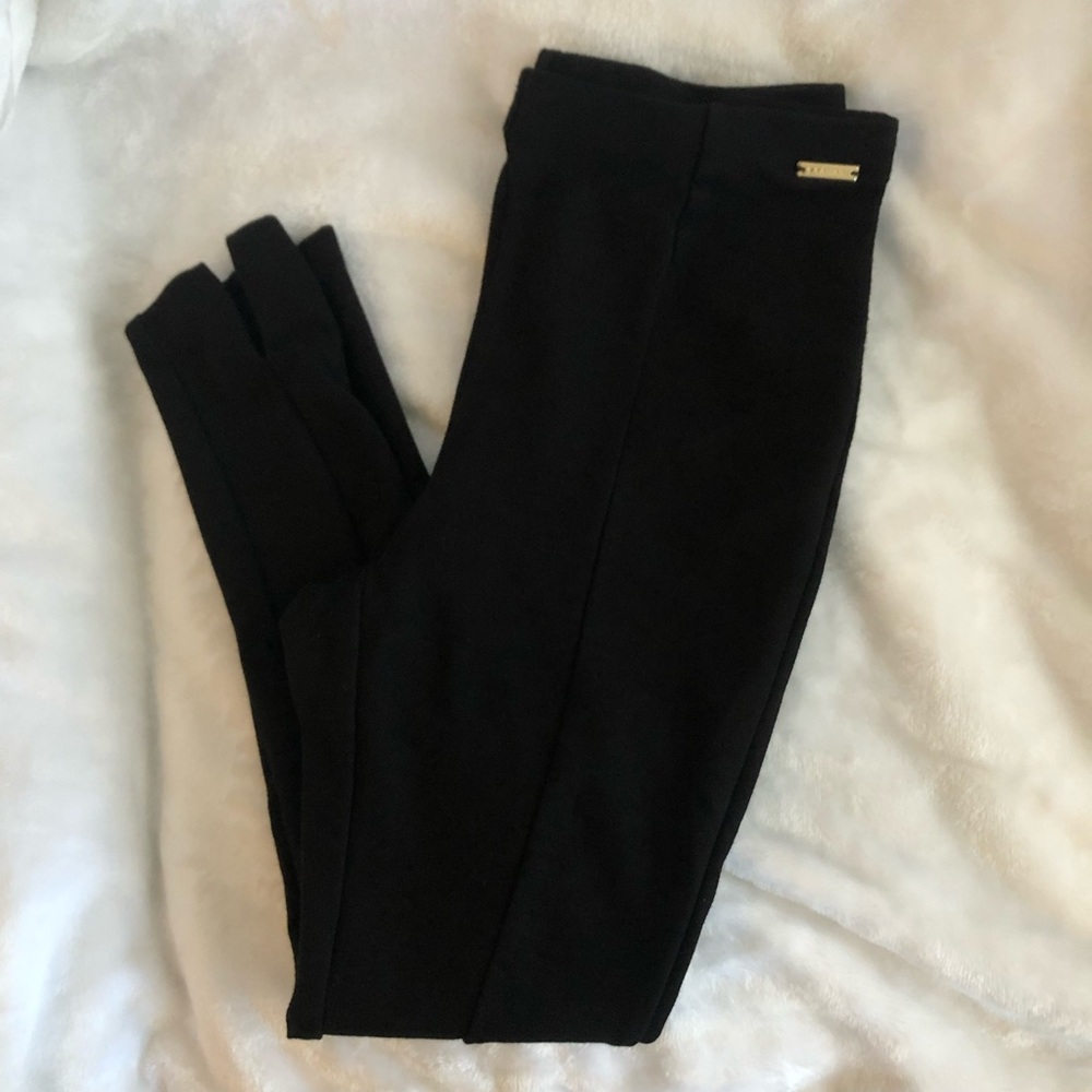 T Tahari Black Leggings - Petite S